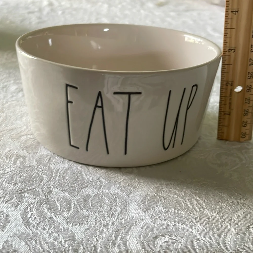 Rae Dunn dog bowl